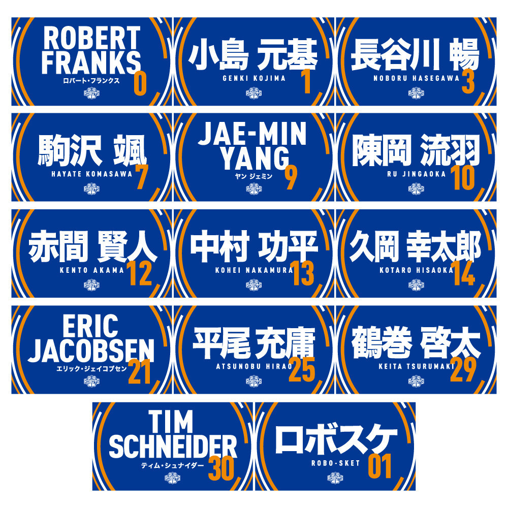 25-26 ネームタオル 詳細画像 #12 赤間賢人 2